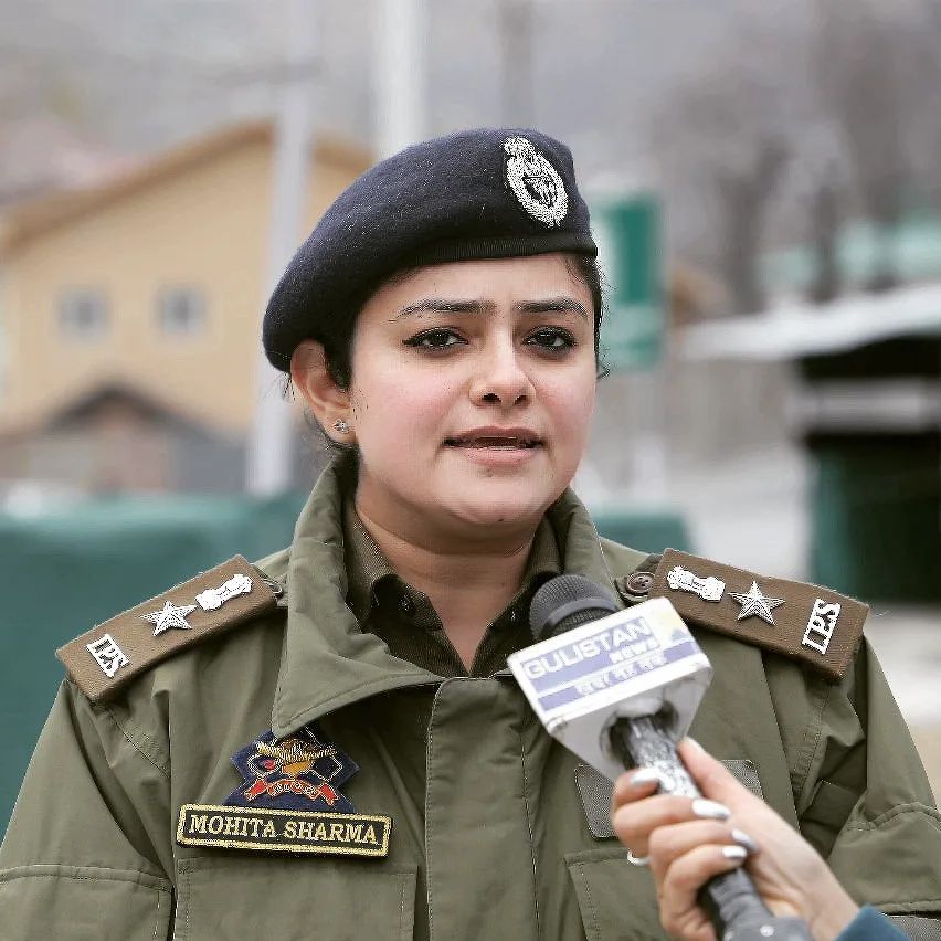 IPS Mohita Sharma SP J&K