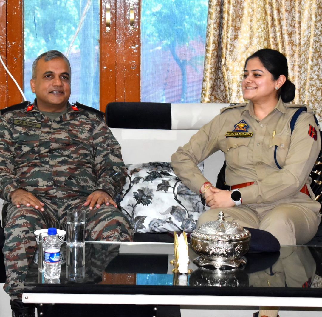 IPS Mohita Sharma In J&K, SP