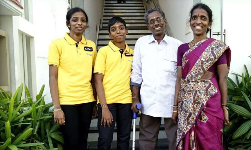 Chess World Cup 2023 R Praggnanand Family