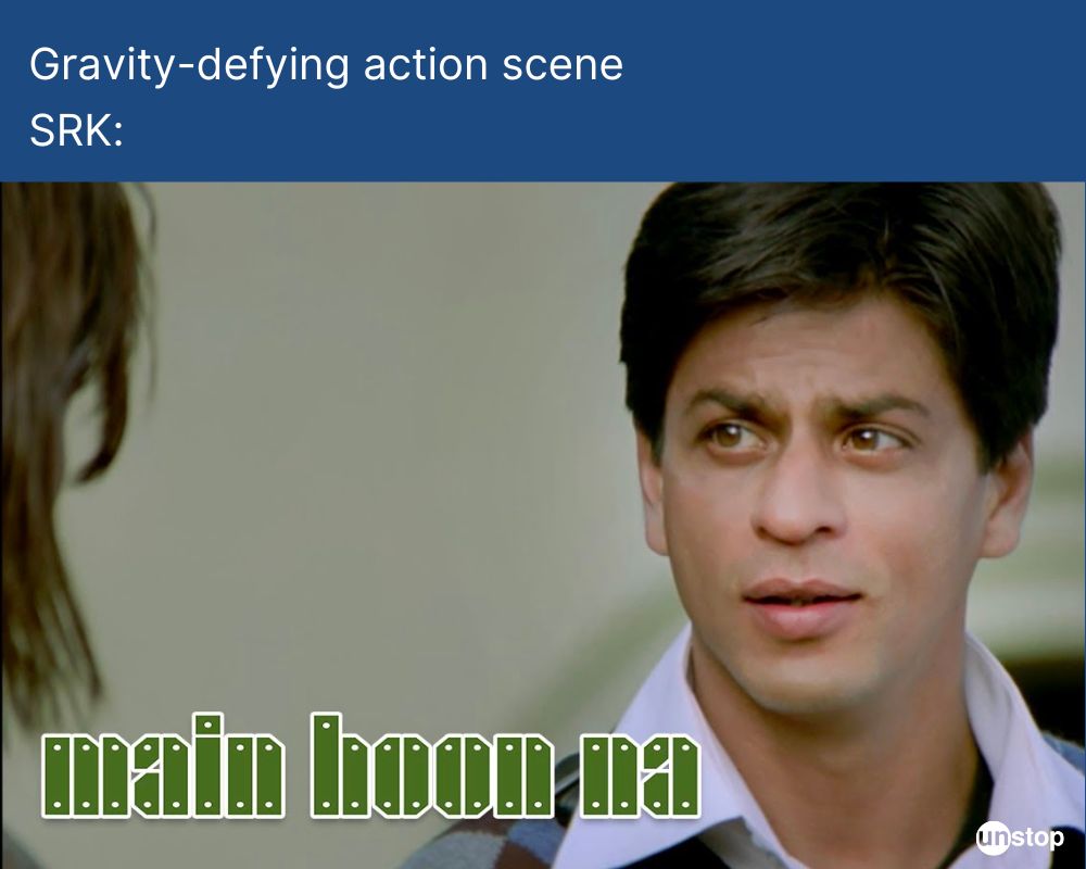 SRK Main Hoon Na Meme