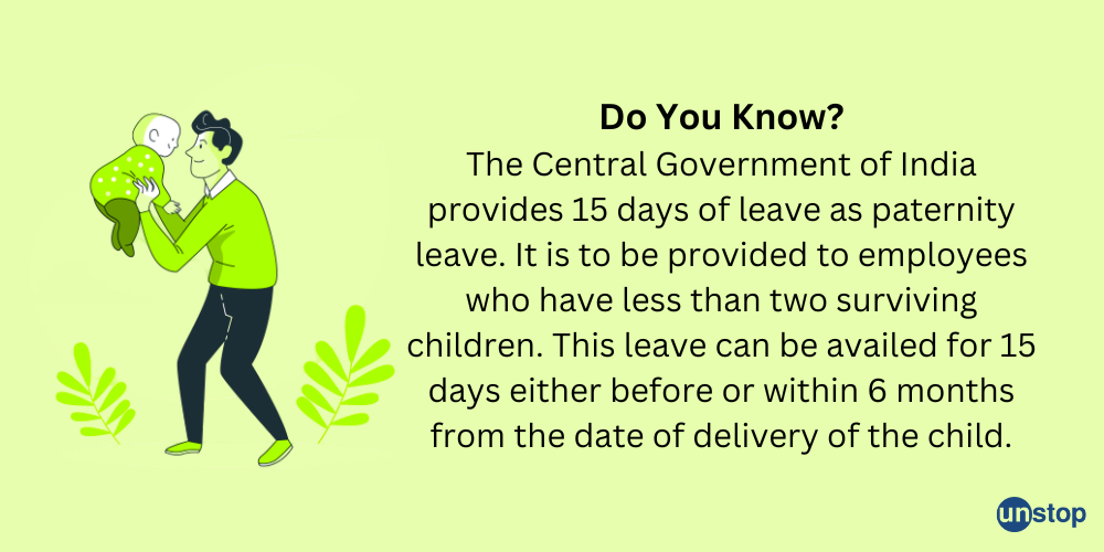 Paternity Leave Important Fact