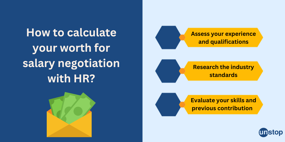 Understanding your worth for salary negotiation with HR