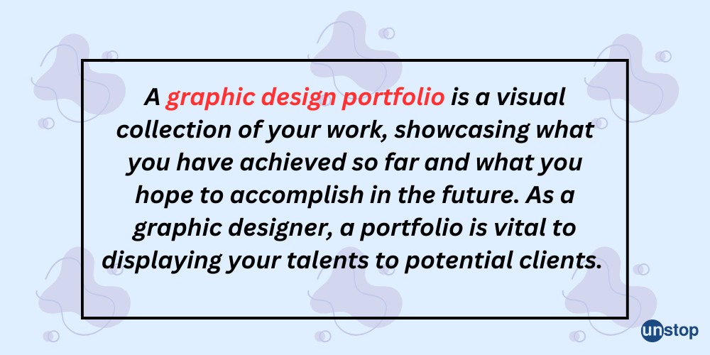 Graphic Design Resume: What is an online portfolio? 