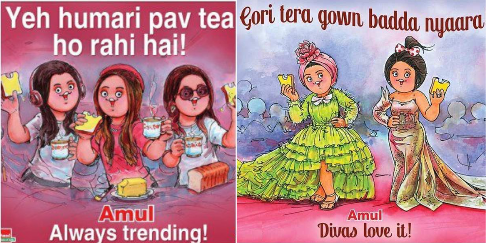 Amul marketing for to build brand awareness