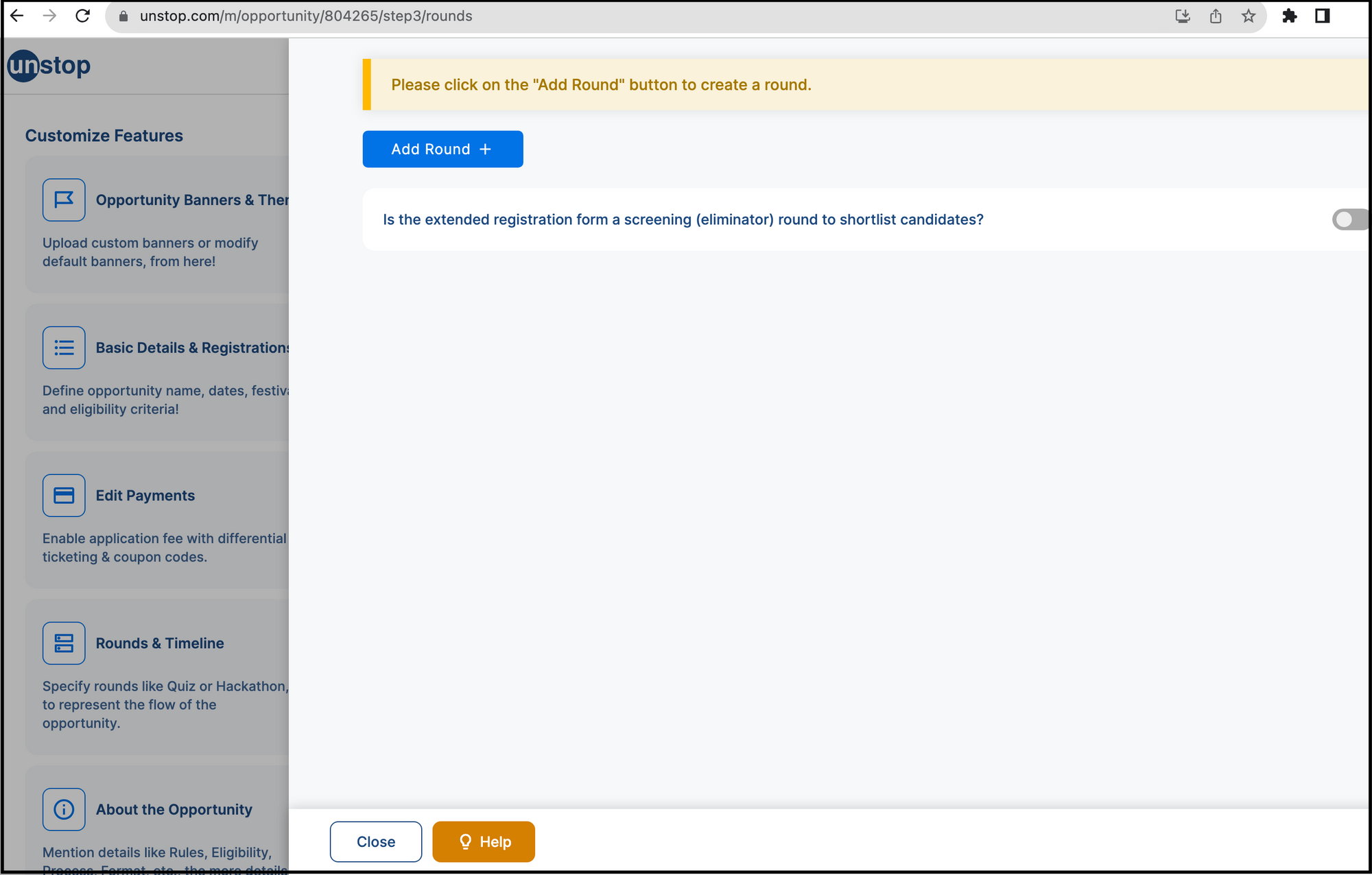 Coding Assessment on Unstop: Round Details