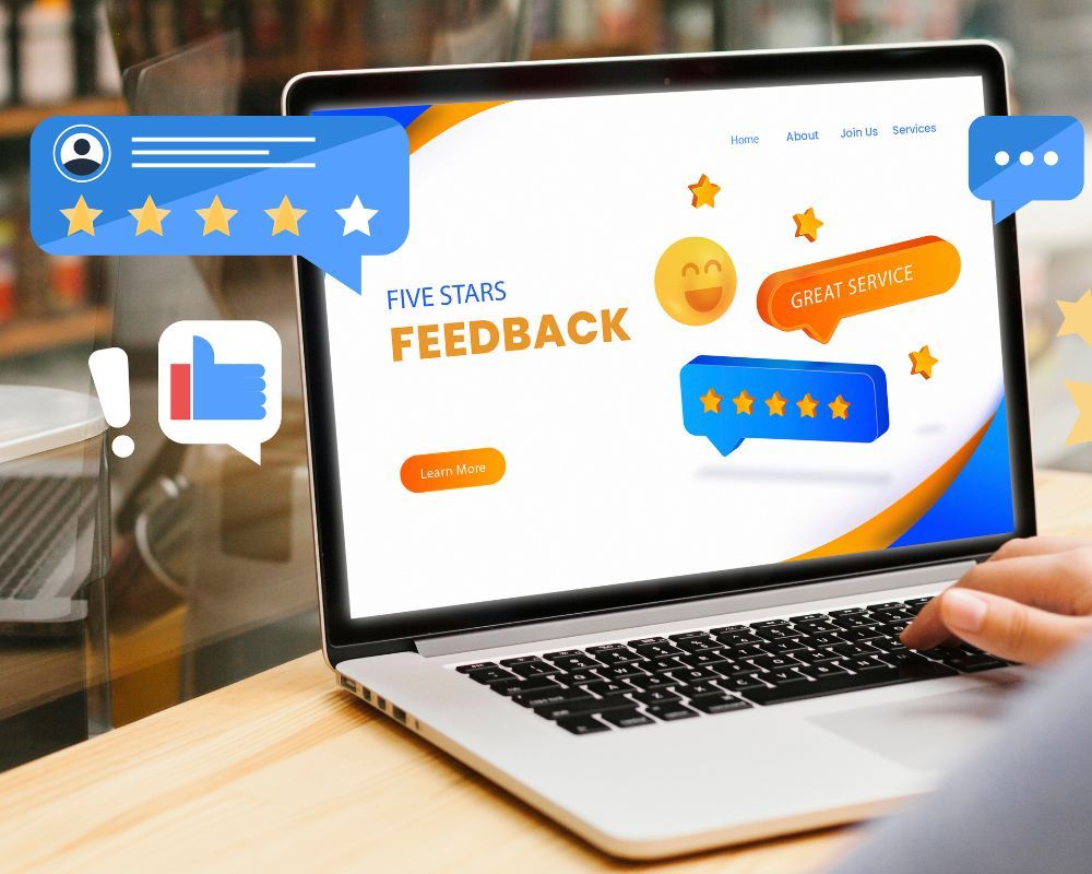 Perception management works best by taking customers feedbacks 