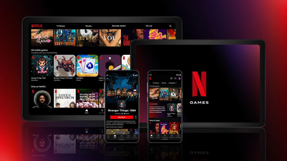 Netflix gaming and entertainment using cloud computing