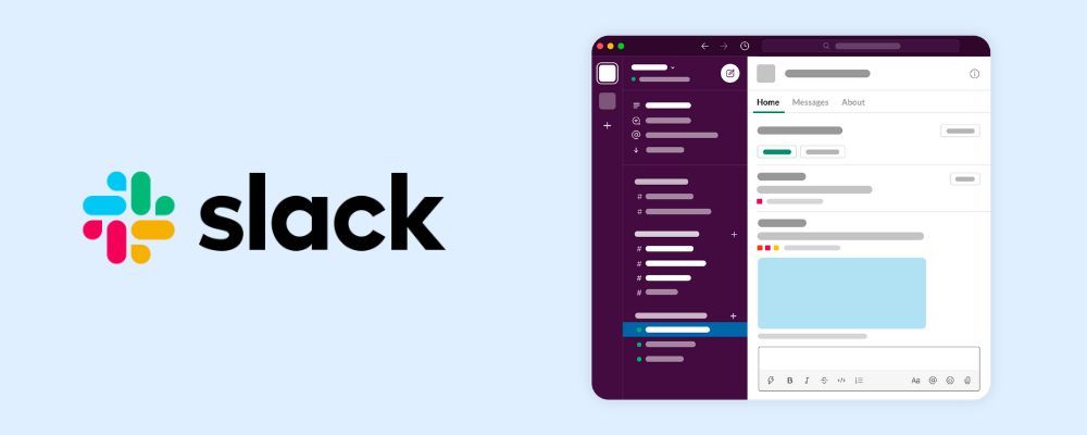 Slack is a cloud computing application