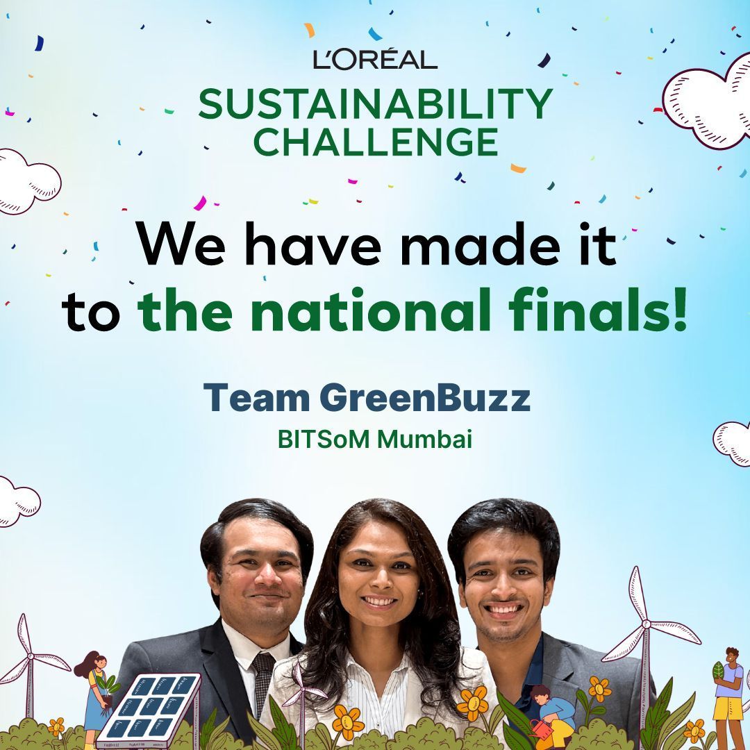 L'Oréal Sustainability Challenge 2023 Winners From BITSoM Dig Out Their Winning Mantra