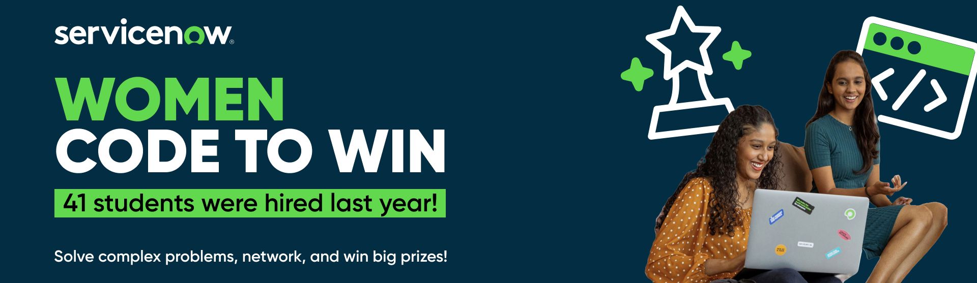 ServiceNow Women Code to Win 2024 India by ServiceNow! // Unstop ServiceNow Women Code to Win 2024 India by ServiceNow! // Unstop
