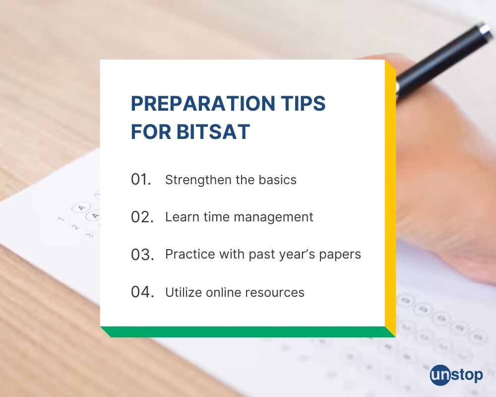 BITSAT Prep tips