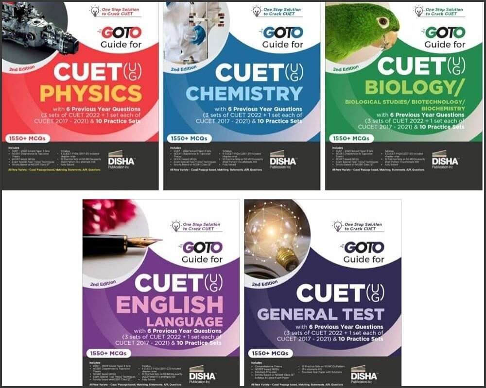 CUET Preparation Book Set