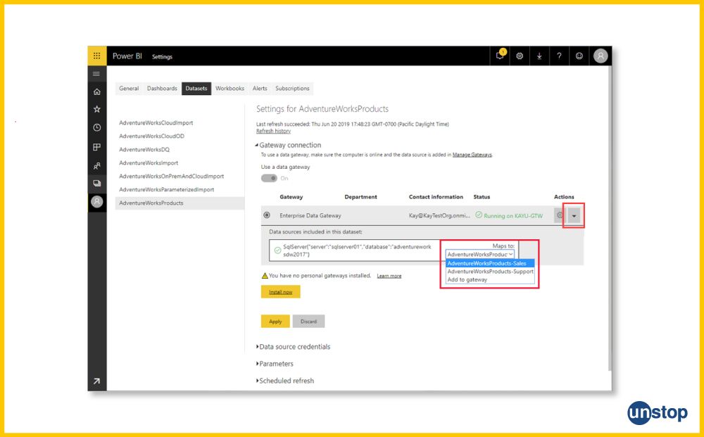 Refresh types in Power BI