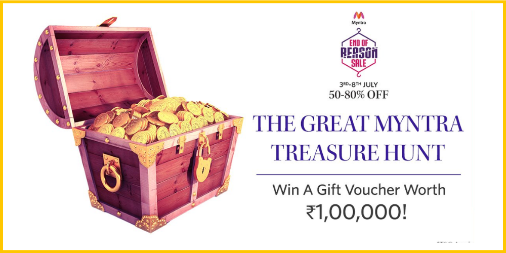 Myntra Treasure Hunt