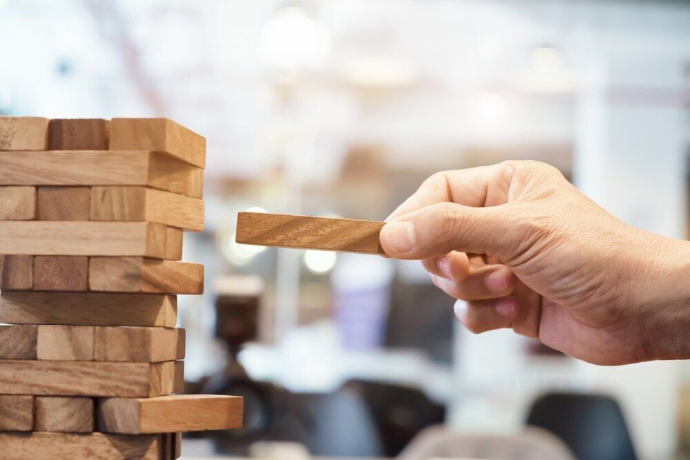 Playing jenga to boost analytical skills