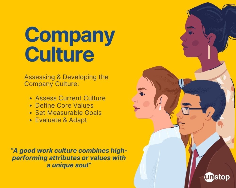 Steps to develop company culture