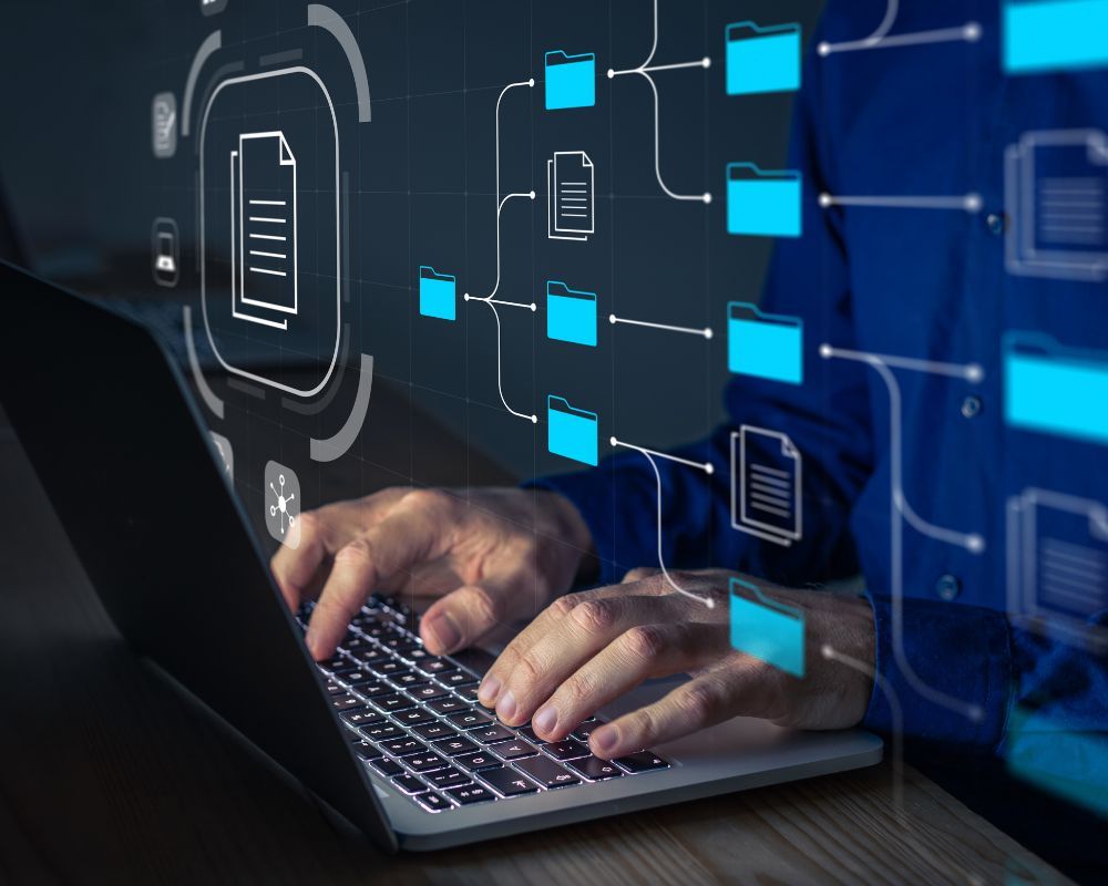 File management in language processor 