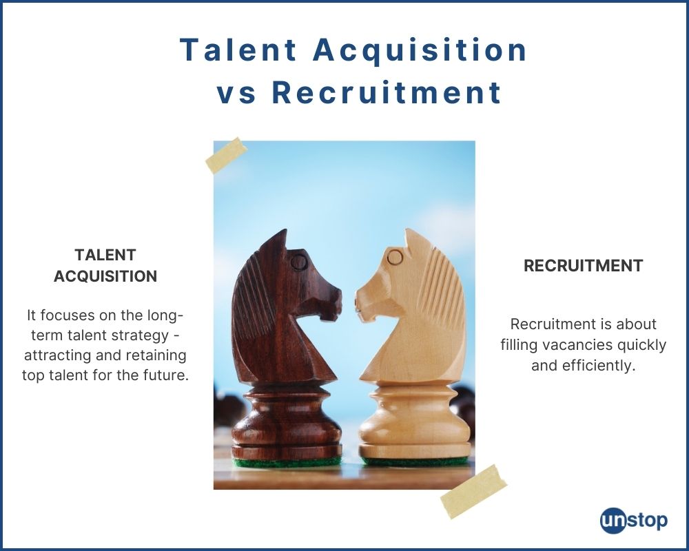 5 Key Differences Between Talent Acquisition And Recruitment // Unstop