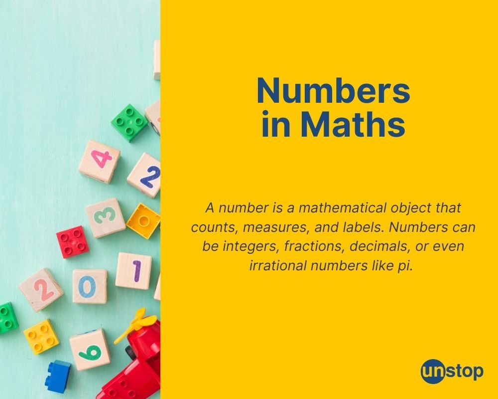 Definition of numbers in maths