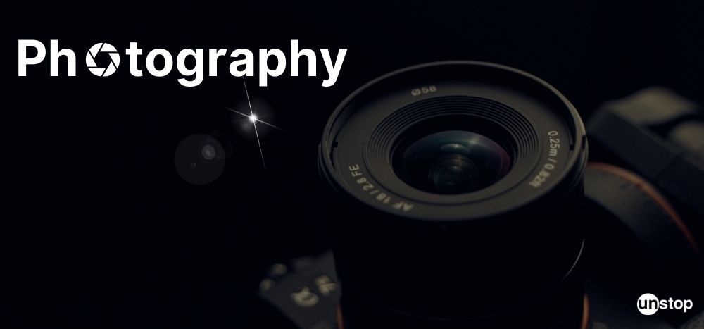 Camera indicating photography as a hobby