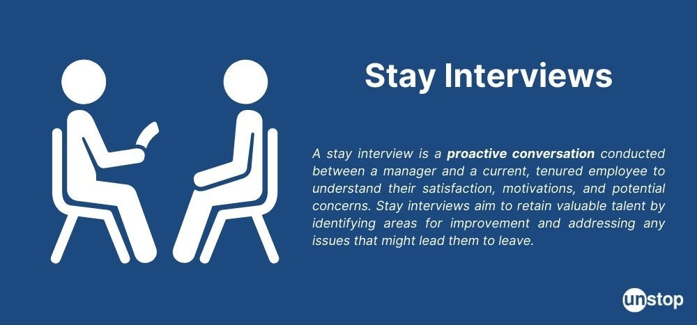 Definition of stay interviews