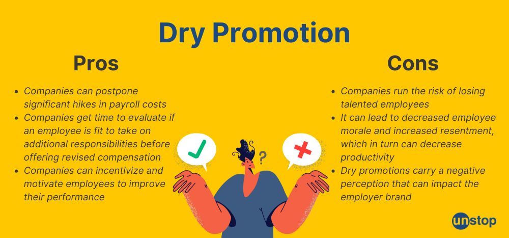 Pros and Cons of Dry Promotion