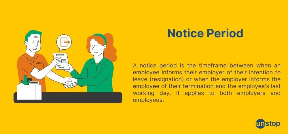 Meaning of a notice period