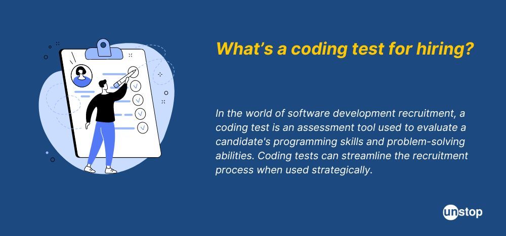 Meaning of coding test for hiring