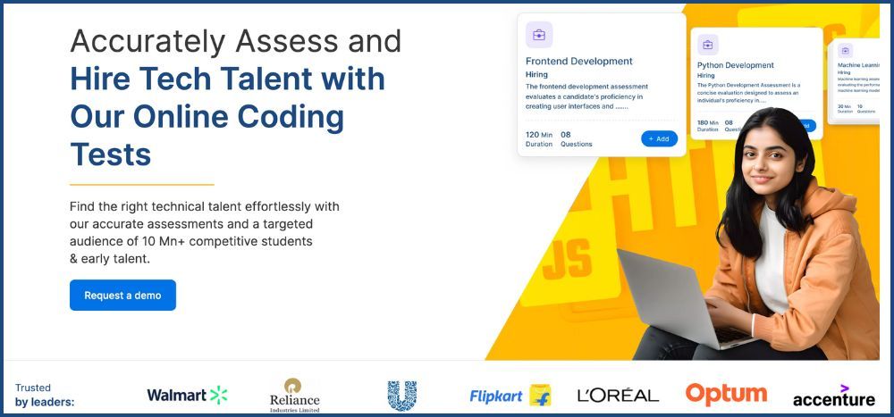 Unstop Coding Assessment Platform