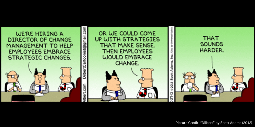 Change Management Cartoon