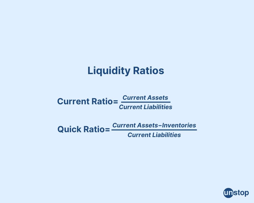 Liquidity analysis formula 