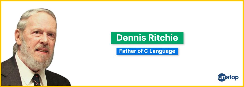 History of C language- father of C