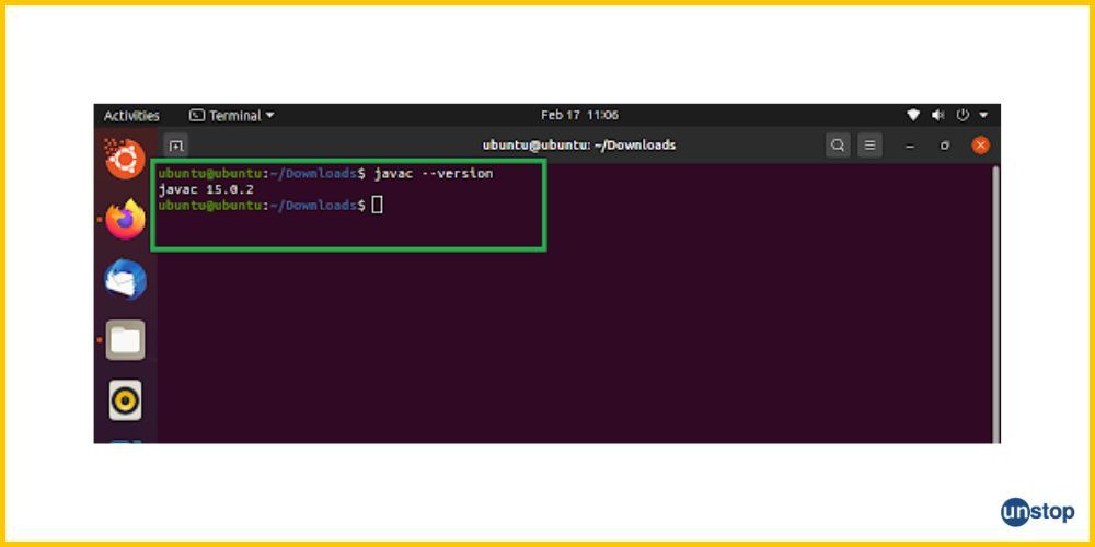 checking Java version on Linux