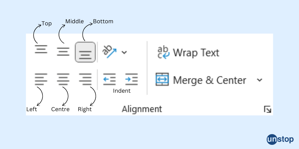 Text Alignment in Excel