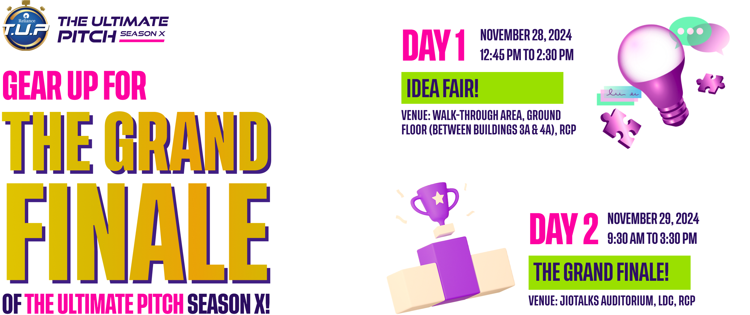 Gear up for grand finale