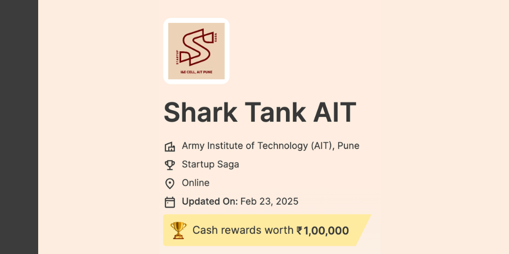 5 Crore Funding On Unstop! Why Shark Tank When The Ocean Awaits You