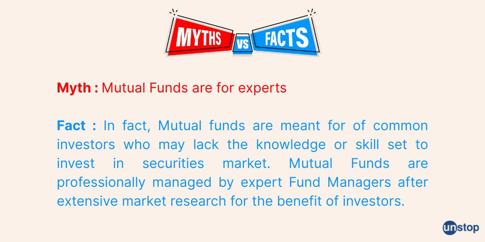 Myth vs. facts regarding Mutual Funds