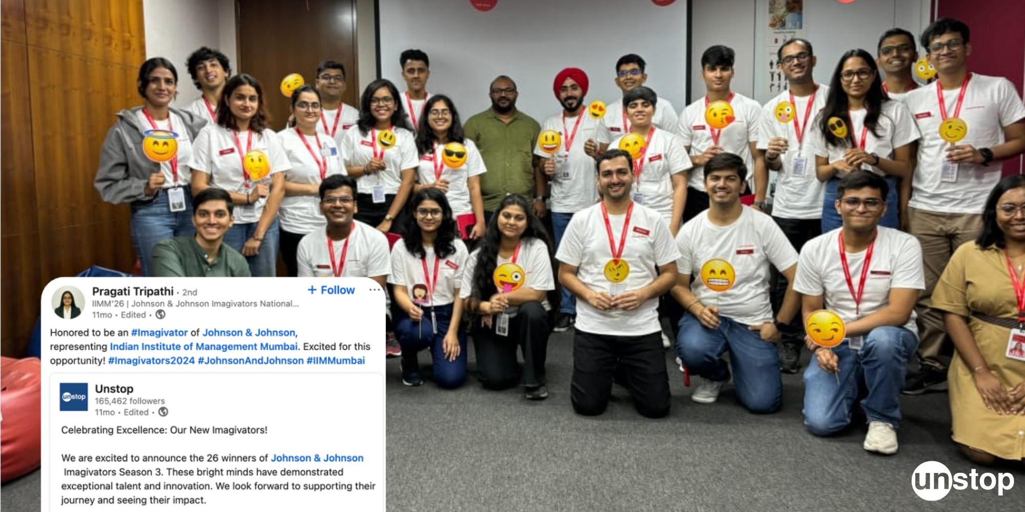 From J&J Imagivators To Supply Chain Internship - Pragati Tripathi Takes The Front Row Seat In Leading Healthcare