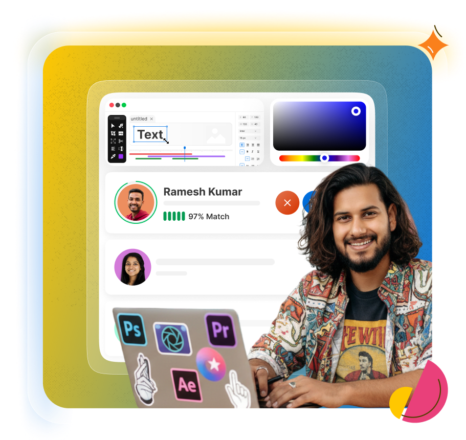 Hire Content Creators in 3 Minutes