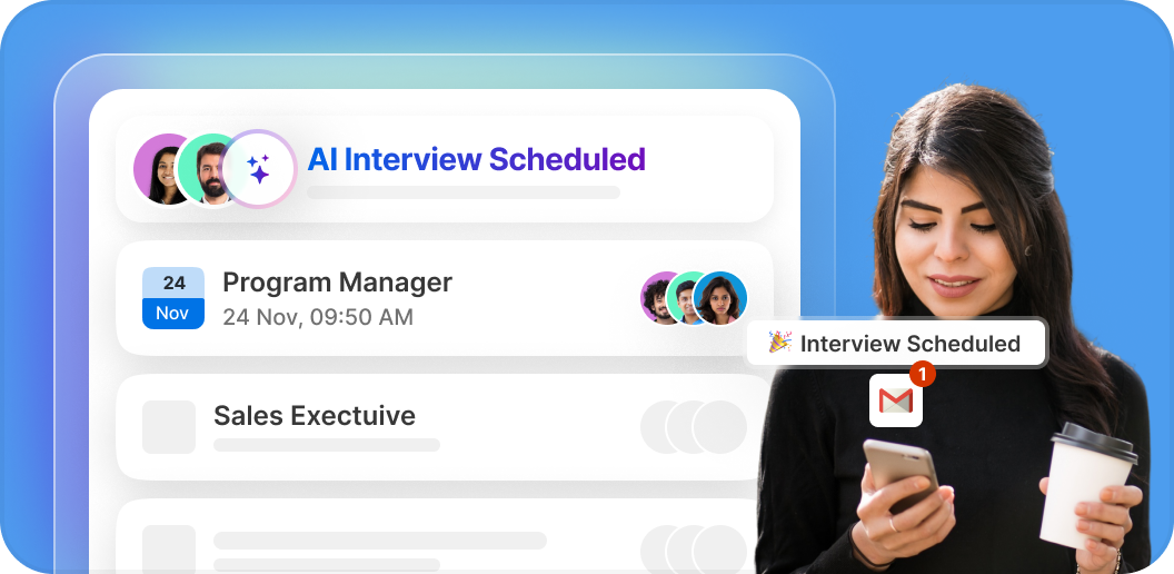 AI interview scheduling at scale with automated calendar coordination