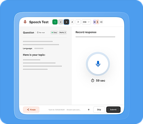 Robut, comprehensive AI-powered communication test featuring voice analysis, real-time writing prompts, and more.