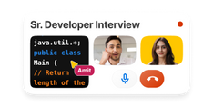 AI Assisted Human Interview