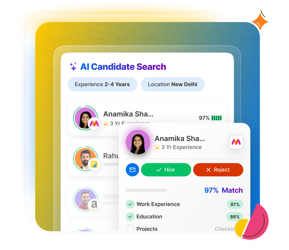 The best AI-powered lateral hiring platform with access to the right candidates and recruitment automation solutions