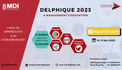 Delphique 2023 - The National Management Convention of MDI Gurgaon