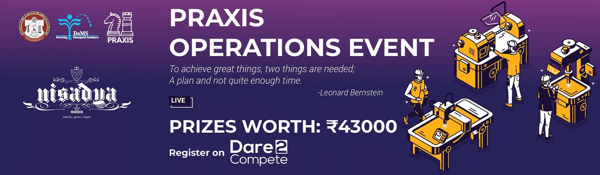 Praxis The Operations Event by Department of Management Studies (DoMS