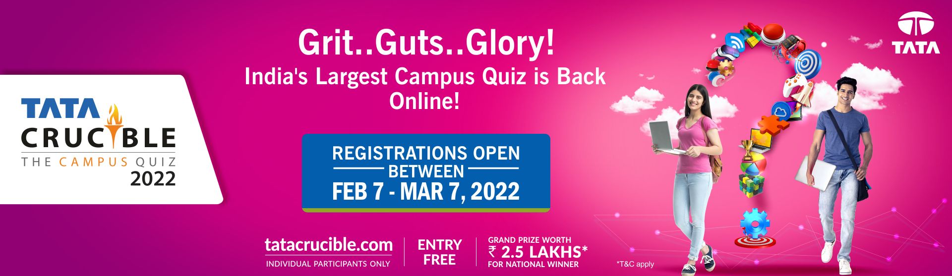 Tata Crucible Campus Quiz 2022