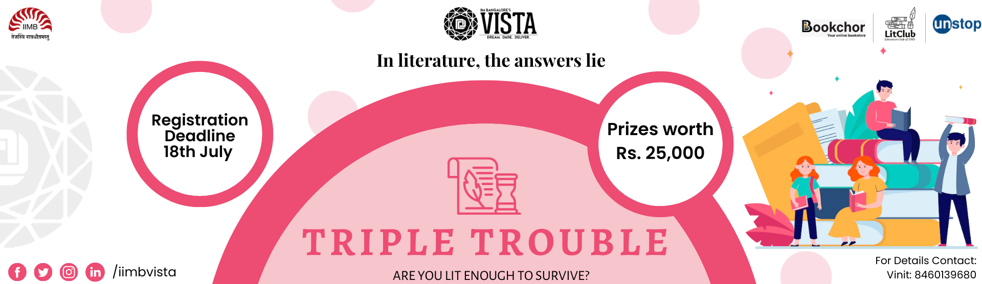 Results declared for Triple Trouble Rack Your Brains 42508 // Unstop