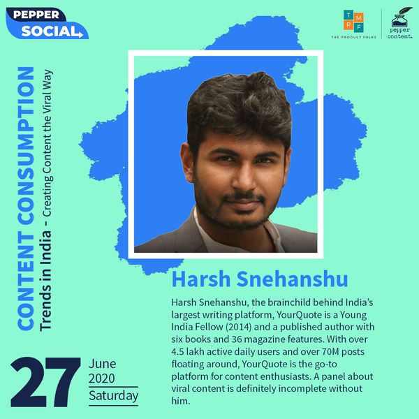 Panel Discussion With Sattvik Mishra (CEO, ScoopWhoop), Vinay Singhal