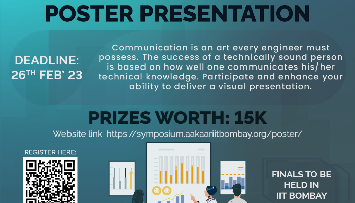 Poster Presentation by Indian Institute of Technology (IIT), Bombay ...