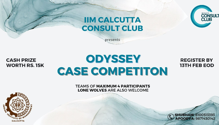 iim calcutta case study competition